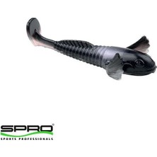 T.d. Spro Shy Goby 10CM Black White Silikon Yem 1/3