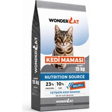 Wondercat Balıklı Yetişkin Kedi Maması 15 kg