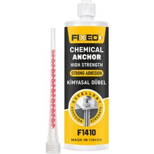 Sgs1 Fixed F1410 Kimyasal Dübel 410 ml Iki Bileşenli Polyester Reçine