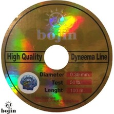 Dft Bojin Dyneema Ip Misina 100 M-0.30 mm Yeşil 1/10