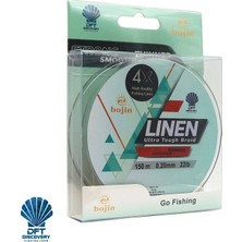 Dft Bojin 4x Linen Ip Misina 0.20 mm 150 M Yeşil