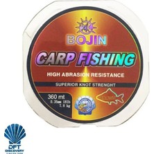 D.dft Bojin Sazan Misinası 0.35 mm 360M Kahverengi