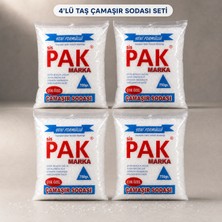 Pak 4'lü Taş Çamaşır Sodası Sepeti