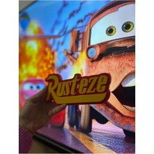 Belirtilmemiş Rust-Eze Temalı Dekor (Cars Animasyon)