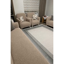 Arife Home 3+2+1+1dokuma Jakar Koltuk Örtüsü. Lastikli, Esnek, Yıkanabilir Koltuk, Kanepe, Çekyat Örtüsü/kılıfı