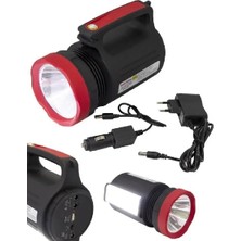 Melonika Powerbank Büyük Fener Çift Yönlü Çok Amaçlı Büyük Fener Crc