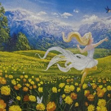 Elegantshop 5d Yapışan Boncuk Mozaik Tablo 30*40 cm L7