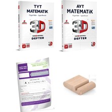 3D Yayınları Tyt Matematik Ayt Matematik Video Destekli Defter - Yks 2027 + Telefon Tutucu + Tyt Deneme