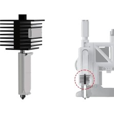 Masitte Bambu Lab 3D Yazıcı Aksesuarları 0.4mm Sertleştirilmiş Çelik Nozul [A2L/A1/A1 Mini Için Geçerlidir]