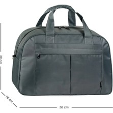 Kadin Omuz Cantasi Galb Leather Gri