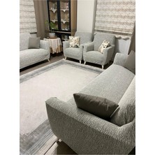 Arife Home 3+2+1+1dokuma Jakar Koltuk Örtüsü. Lastikli, Esnek, Yıkanabilir Koltuk, Kanepe, Çekyat Örtüsü/kılıfı
