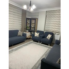 Arife Home 3+2+1+1dokuma Jakar Koltuk Örtüsü. Lastikli, Esnek, Yıkanabilir Koltuk, Kanepe, Çekyat Örtüsü/kılıfı