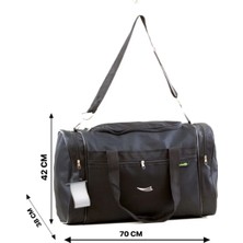 Omuz Askilikli Seyahat El Valizi Bavul Valiz Galb Leather Gri
