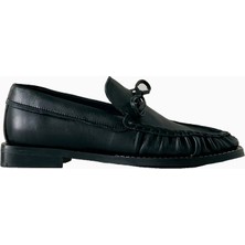 Anthropologie By Anthropologie Büzgü Detaylı Kadın Deri Loafer