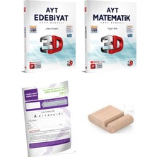 3D Yayınları Ayt Edebiyat Matematik Soru Bankası - Yks 2027+TELEFON Tutucu+Tyt Deneme