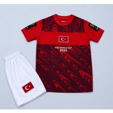 Candy Cup Türkiye Çocuk Futbol Forması Kırmızı