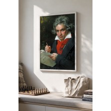 Lia Gallery Ludwig Van Beethoven - Joseph Karl Stieler - Çerçeveli Poster