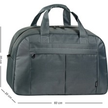Kadin Omuz Cantasi Galb Leather Gri