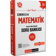 Akm Kitap 2026 Kpss Genel Yetenek Genel Kültür Ezberbozan Matematik Tamamı Video Çözümlü Soru Bankası Pegem