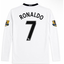 Candy Cup Manchester United Ronaldo 7 Yetişkin Futbol Forması Beyaz