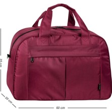 Kadin Omuz Cantasi Galb Leather Bordo