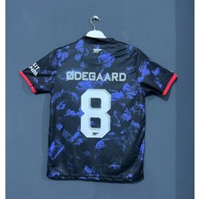 Candy Cup Arsenal Odegaard 8 Yetişkin Futbol Forması Siyah