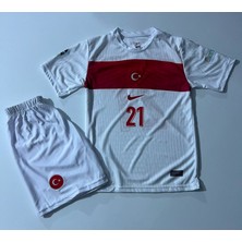 Candy Cup Türkiye Barış Alper 21 Çocuk Futbol Forması Beyaz