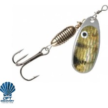 Spro Pc Spin Nature 6.5g Perch Döner Kaşık 5'li