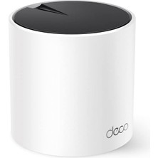 Tp-Link Deco X55 1-Pack, AX3000 Mbps, Yapay Zeka Desteği, Gigabit Portları, 150 Cihaza Kadar Bağlanı