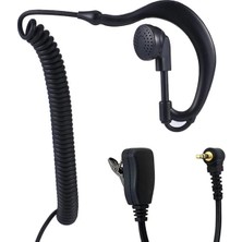 Renas Store Aselsan JD-EHM50 Ear Hook /aselsan Cobra / MT-655C / MT-690 / PM-865 / Pm-66 Arkalıklı Telsiz Kulaklık