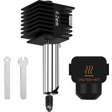 Masitte Bambu Lab 3D Yazıcı Aksesuarları 0.2mm Sertleştirilmiş Çelik Nozul [A2L/A1/A1 Mini Için Geçerlidir]