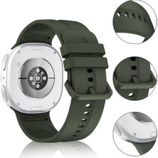 Kupa Galaxy Watch 9 44MM Kordon Yumuşak Esnek Spor Görünüm Ayarlanabilir Kordon