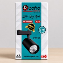 Bafra Lighting Lüks Ray Spot 30W 6400K- Siyah Kasa
