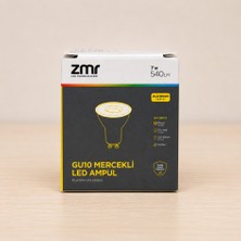 Zmr GU10 Mercekli LED Ampul 7W 540 Lümen E27