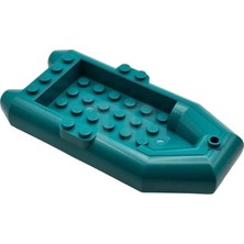 LEGO Orjinal Araçlar: Koyu Turkuaz Küçük Sandal, Bot, Boat