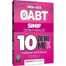 Akm Kitap Öabt Meb Ags Sınıf Öğretmenliği 10 Denemex Çözümlü Indeks Akademi
