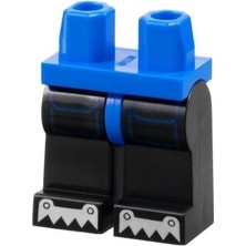 LEGO Minifigür Parçaları: Legs Decorated, Bacak, Ayak: 970C11PB54