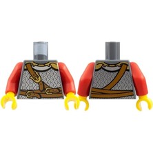 LEGO Minifigür Parçaları: Torso, Vücut, Gövde: 973PB0680C01