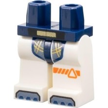LEGO Minifigür Parçaları: Legs Decorated, Bacak, Ayak: 970C01PB67