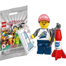 LEGO 71027 Minifigür Seri 20 6 - Space Fan Minifigür