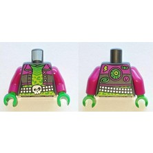 LEGO Minifigür Parçaları: Torso, Vücut, Gövde: 973PB4474C01