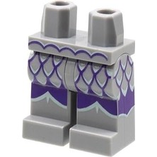 LEGO Minifigür Parçaları: Legs Decorated, Bacak, Ayak: 970C00PB1300