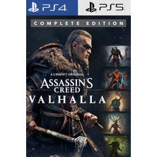 Ubisoft Assassin's Creed Valhalla Complete Edition Ps4 ve Ps5 Uyumlu Dijital