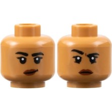 LEGO Minifigür Parçaları: Kafa: 3626PB2362