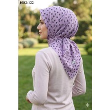 Dolce Cool Desenli Dimi Pamuk Eşarp 1082-122