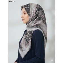 Dolce Cool Desenli Flamlı Pamuk Eşarp 1015-111