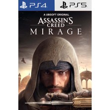 Ubisoft Assassin's Creed Mirage Deluxe Edition Ps4 ve Ps5 Uyumlu Dijital