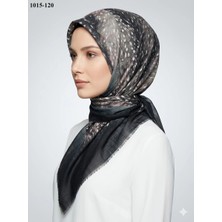 Dolce Cool Desenli Flamlı Pamuk Eşarp 1015-120