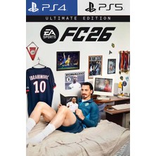 Ea Sports Fc 26 Ultimate Edition Ps4 ve Ps5 Uyumlu Dijital