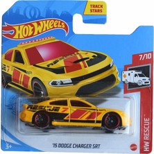 Hot Wheels '15 Dodge Charger Srt, Hw Rescue 7/10 [sarı] Kısa Kart